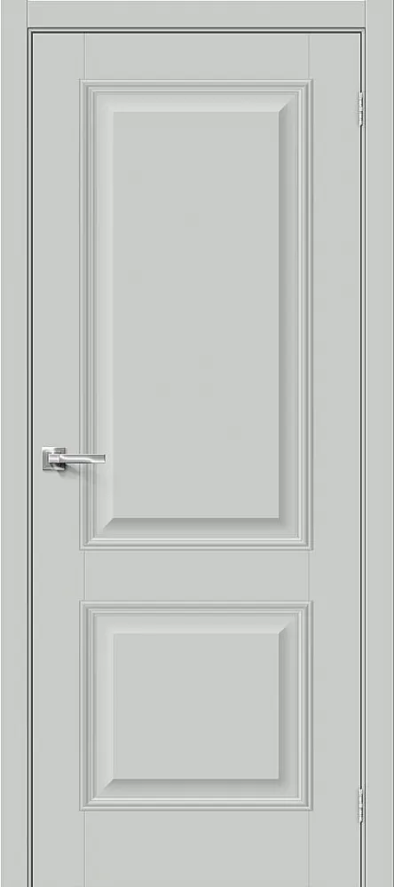 Фото Межкомнатная дверь Классик-12 Grey Silkwood BR5934