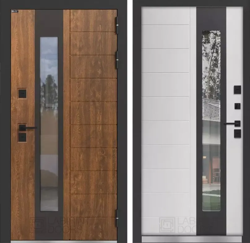 Дверь NORD Plus с терморазрывом и стеклопакетом DIS007132